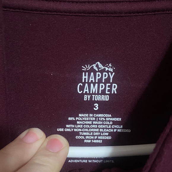 Torrid neck zip sweatshirt - Picture 3 of 3